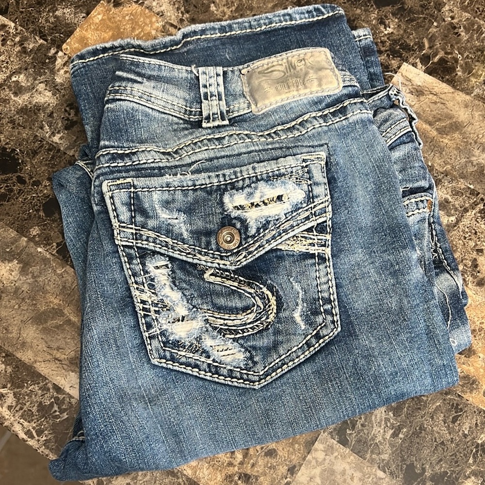 Silver jeans bootcut size 33/33